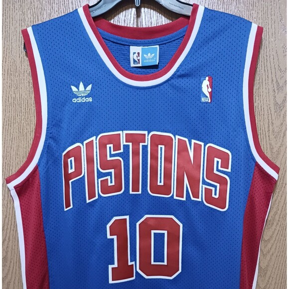 Dennis Rodman (Adidas)-(Pistons)-(Jersey)-(Blue/Red)-(Size:XL)-(New Cond.)-$85 - Picture 3 of 12